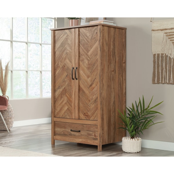 Sauder Cannery Bridge Armoire Sm , Safety tested for stability to help reduce tip-over accidents 431895 - main